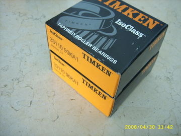 TIMKEN C0 は単一の列の軸受のクロム鋼軸受けを 33110 90KA1 開けます